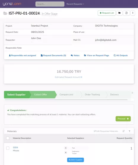Purchase Offer Management